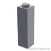 ブロック 1 x 1 x 3：[Dark Bluish Gray / ダークグレー]