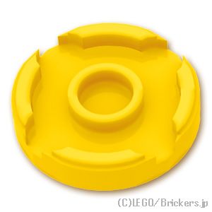 LEGO® パーツ 6078279 ラウンド タイル 2 x 2 - スタッドホルダー：[Yellow / イエロー] 14769-024 