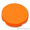 ラウンド タイル 2 x 2 - スタッドホルダー：[Orange / オレンジ]