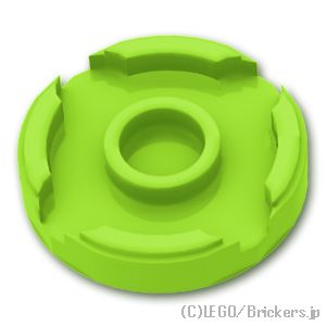 LEGO® パーツ 6092766 ラウンド タイル 2 x 2 - スタッドホルダー：[Lime / ライム] 14769-119 