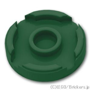 LEGO® パーツ 6092771 ラウンド タイル 2 x 2 - スタッドホルダー：[Dark Green / ダークグリーン] 14769-141 