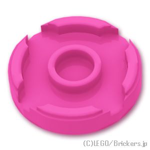 LEGO® パーツ 6174946 ラウンド タイル 2 x 2 - スタッドホルダー：[Dark Pink / ダークピンク] 14769-221 