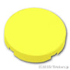 ラウンド タイル 2 x 2 - スタッドホルダー：[Bt,Lt Yellow / ブライトライトイエロー]