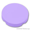 ラウンド タイル 2 x 2 - スタッドホルダー：[Lavender / ラベンダー]