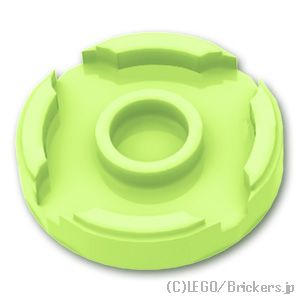 LEGO® パーツ 6113047/6424480 ラウンド タイル 2 x 2 - スタッドホルダー：[Yellowish Green / イエローイッシュグリーン] 14769-326 