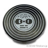 ラウンド タイル 2 x 2 - ブラックラベルレコード：[Black / ブラック]