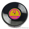 ラウンド タイル 2 x 2 - LPレコード：[Black / ブラック]