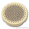 ラウンド タイル 2 x 2 - 竹茎の断面：[Tan / タン]
