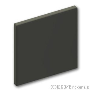 LEGO® パーツ 6063617/6323189 標識 2 x 2 - スクウェア：[Black / ブラック] 15210-026 