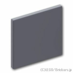 LEGO® パーツ 6063616/6315300 標識 2 x 2 - スクウェア：[Dark Bluish Gray / ダークグレー] 15210-199 