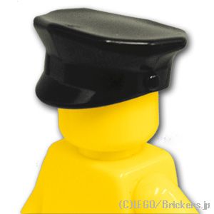 LEGO® パーツ 6173645 ポリスハット：[Black / ブラック] 15530-026 