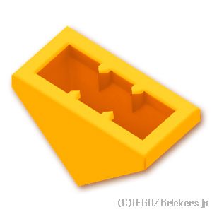 LEGO® パーツ 6078294/6382584 3面スロープ 45° - 1 x 2：[Bt,Lt Orange / ブライトライトオレンジ] 15571-191 