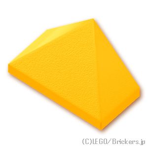LEGO® パーツ 6078294/6382584 3面スロープ 45° - 1 x 2：[Bt,Lt Orange / ブライトライトオレンジ] 15571-191