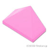 3面 スロープ 45° - 1 x 2：[Bright Pink / ブライトピンク]