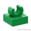 タイル 1 x 1 - クリップ：[Green / グリーン]