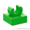タイル 1 x 1 - クリップ：[Bt,Green / ブライトグリーン]