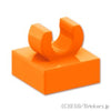 タイル 1 x 1 - クリップ：[Orange / オレンジ]