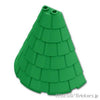 ハーフコーン タワールーフ 4 x 8 x 6 - 屋根瓦：[Green / グリーン]