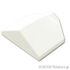カーブスロープ 33°ダブル - 2 x 2 ：[White / ホワイト]