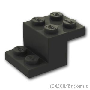 LEGO® パーツ 6253144 ブラケット 3 x 2 x 1 - 1/3：[Black / ブラック] 18671-026