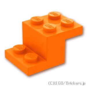LEGO® パーツ 6264014 ブラケット 3 x 2 x 1 - 1/3：[Orange / オレンジ] 18671-106