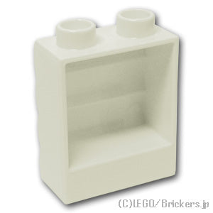 LEGO® パーツ 6145930 デュプロ ブロック 1 x 2 x 2 丸太：[White / ホワイト] 18783-001 