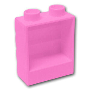 LEGO® パーツ 6343499 デュプロ ブロック 1 x 2 x 2 丸太：[Bright Pink / ブライトピンク] 18783-222 