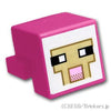ピクセルの羊 - マインクラフト：[Magenta / マゼンタ]