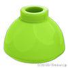 ブロック ラウンド 1 1/2 x 1 1/2 x 2/3 ドームトップ：[Lime / ライム]