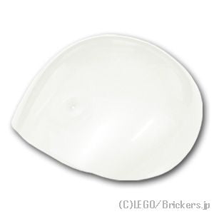 LEGO® パーツ 6124172/6390377 ラージフィギュア ラウンドアーマー：[White / ホワイト] 21560-001