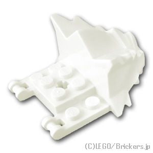 LEGO® パーツ 6422996 ドラゴンヘッド：[White / ホワイト] 2169-001 