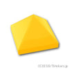 スロープ 45°ピラミッド - 1 x 1 x 2/3 ：[Bt,Lt Orange / ブライトライトオレンジ]