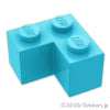 コーナー ブロック 2 x 2：[Md,Azure / ミディアムアズール]