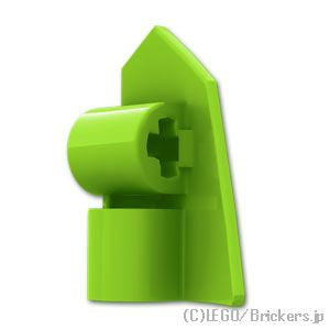 LEGO® パーツ 6454586/6510998 テクニック パネル フェアリング #07 - ベリー スモール ショート A：[Lime / ライム] 2387-119 