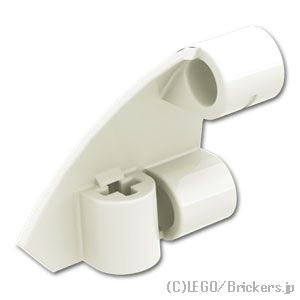 LEGO® パーツ 6513888 テクニック カーブ テーパー パネル 3 x 3 #9 - 左：[White / ホワイト] 2395-001 