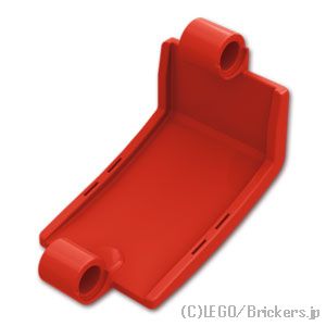 LEGO® パーツ 6285602 テクニック カーブ パネル 3 x 5 x 3：[Red / レッド] 24116-021 