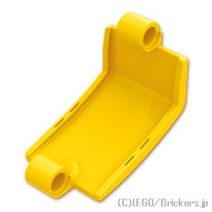 LEGO® パーツ 6133245/6268010 テクニック カーブ パネル 3 x 5 x 3：[Yellow / イエロー] 24116-024 