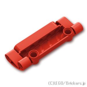 LEGO® パーツ 6227232 テクニック カーブ パネル 7 x 3 - 2穴：[Red / レッド] 24119-021 