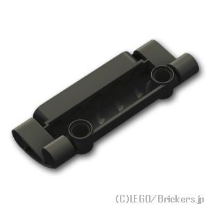 LEGO® パーツ 6150082 テクニック カーブ パネル 7 x 3 - 2穴：[Black / ブラック] 24119-026 