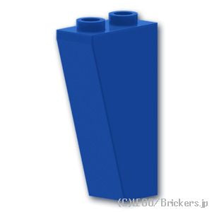 LEGO® パーツ 244973/4191491/4498154/6078077/6110024 逆スロープ 75°- 2 x 1 x 3：[Blue / ブルー] 2449-023