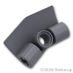 LEGO® パーツ 6426611/6510093 テクニック カーブ アングル パネル #3 - 2 x 3 x 1：[Dark Bluish Gray / ダークグレー] 2457-199 