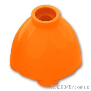 LEGO® パーツ 6368880 ラウンド ブロック 2 x 2 - ドームボトム スタッズ：[Orange / オレンジ] 24947-106 