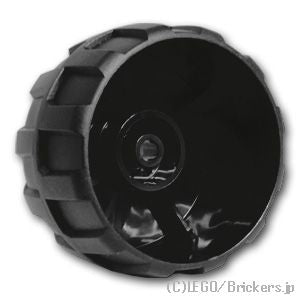 LEGO® パーツ 251526/4106929/6097664/6468516 ハードホイール 54 x 30 - ラージ：[Black / ブラック] 2515-026 
