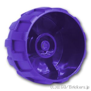 LEGO® パーツ 6164290 ハードホイール 54 x 30 - ラージ：[Dark Purple / ダークパープル] 2515-268 
