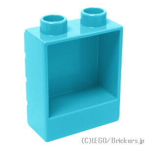 LEGO® パーツ 6172452 デュプロ ブロック 1 x 2 x 2 レンガ：[Md,Azure / ミディアムアズール] 25550-156 