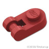 ラウンド プレート 1 x 1 - バーハンドル：[Dark Red / ダークレッド]