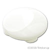 ラウンド プレート 2 x 2 - ラウンドボトム：[White / ホワイト]