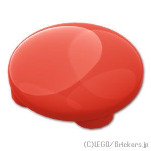 LEGO® パーツ 265421/4163711/4248830/4278275/4617080 ラウンド プレート 2 x 2 - ラウンドボトム：[Red / レッド] 2654-021 