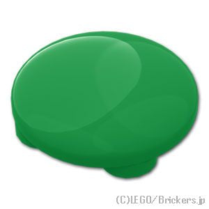 LEGO® パーツ 265428/4239183/4558618/6144145 ラウンド プレート 2 x 2 - ラウンドボトム：[Green / グリーン] 2654-028 