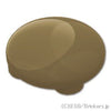 ラウンド プレート 2 x 2 - ラウンドボトム：[Dark Tan / ダークタン]